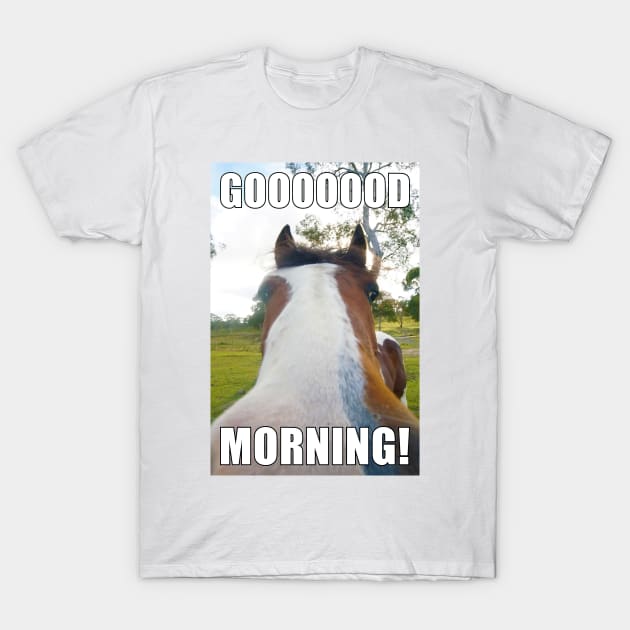 Good Morning T-Shirt by DeborahMcGrath